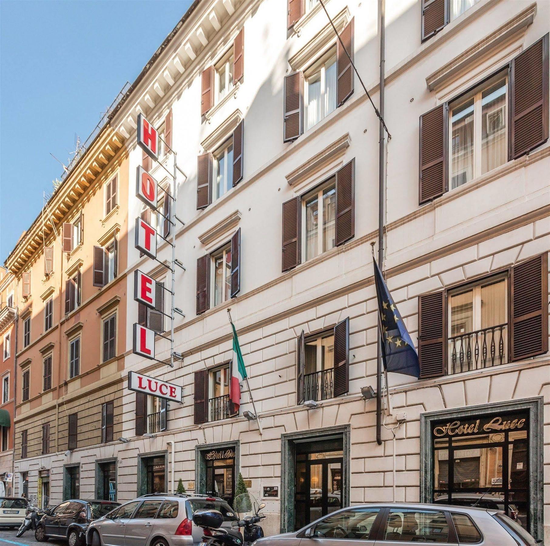 Raeli Hotel Luce Roma Esterno foto